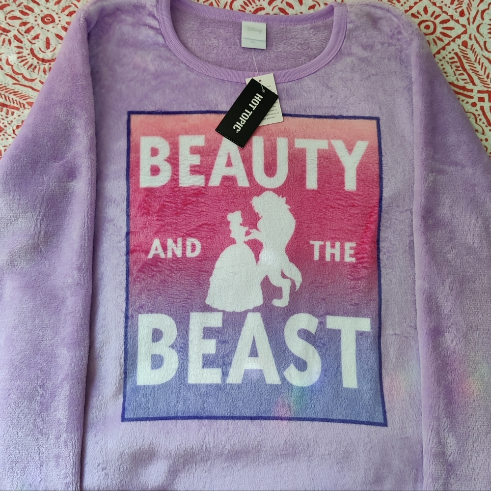 Hot Topic Beauty and the Beast Ombre Woobie